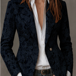 Estelle | Fitted Cashmere Jacquard Blazer