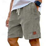 Carson | Classic Lace Summer Corduroy Shorts