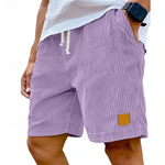 Carson | Classic Lace Summer Corduroy Shorts