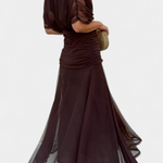 Alondra™ | Long Floral Dress with V-Neck