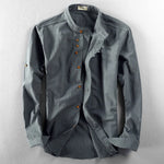 "Haruto" Japan Style Linen Button-Up