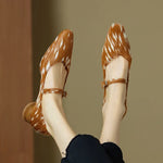 Luna Faux Fur Heels