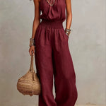 Valeria | Elegant Jumpsuit with Halter Neck