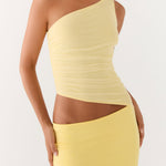 Chloe Bennett | One Shoulder Cut-Out Maxi Dress For Women