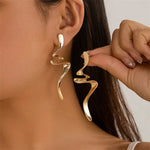 Luma Twist Drop Earrings