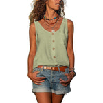Relaxed Ibiza Style Sleeveless Top