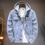Bennett Urban Hooded Denim Jacket