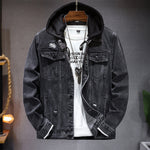 Bennett Urban Hooded Denim Jacket