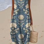Beille | Boho Midi Dress