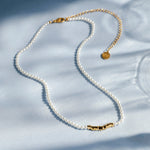 Fragmented Pearl Necklace