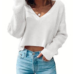 Zeagoo Women Long Sleeve Tops Waffle Knit Shirts
