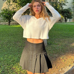 Zeagoo Women Long Sleeve Tops Waffle Knit Shirts