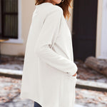 Zeagoo Womens Fall Lightweight Waffle Knit Cardigan