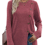 Zeagoo Women's Fashion Long Sleeve Blouse