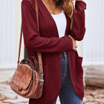 Zeagoo Womens Fall Lightweight Waffle Knit Cardigan