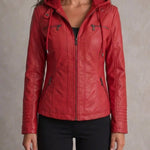 Esther - Chaqueta de Piel Resistente y Elegante