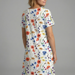 Sienna Clarke | Wildflower Print Midi Dress For Women