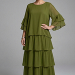 Lily Thornton | Tiered Maxi Dress For Women