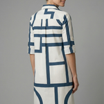 Holly Murphy | Geometric Print Shirt Dress For Women