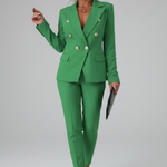 Sophia Laurent | Elegant Tailored Suit Set For Women