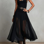 Odette | Elegant Tulle Maxi Dress