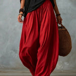 Amelia | Off-Shoulder Top & Lantern Pants Set
