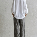 Margaret | Relaxed Top & Wide-Leg Pants Set