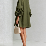 Anouk | Floral-Trim Mini Dress