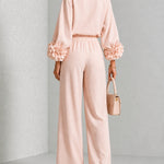 Rosalie | Floral Cuff Two-Piece Set