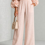 Rosalie | Floral Cuff Two-Piece Set