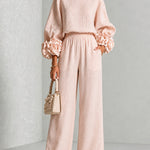 Rosalie | Floral Cuff Two-Piece Set