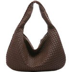 Fashionable Leather Woven Bag