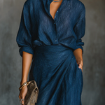 Celeste | Blouse & Maxi Dress Set