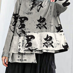 Classy black cotton shirts patchwork box fall shirts