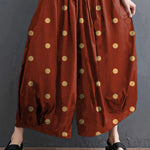 Modern Black High Waist asymmetrical design Summer Cotton Linen Pants