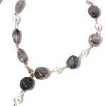 Vintage-style Irregular Beaded Necklace