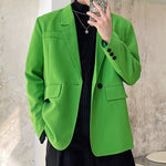 Fluorescent Green Suit Jacket