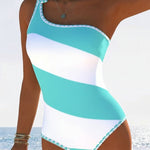Isabella | Striped One-Piece Swimsuit