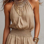Valeria | Elegant Jumpsuit with Halter Neck