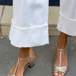 Allegra | Gold Sandals for Everyday Elegance