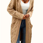 Harper | Long Hooded Cardigan