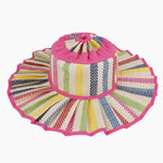 Stylish Foldable Sun-protective Woven Casual Straw Hat