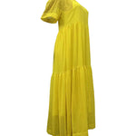 Loose Plus Size Mesh Pleated Solid Color Split-Joint Mock Neck Maxi Dresses Two Pieces Set