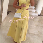 Lily Cutout Trim Side Stretch Crop Top and Elastic Waist Pocket Midi Skirt Set
