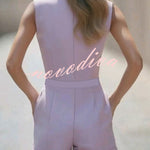 Vivienne Sophisticated Blazer Romper