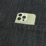 Square Neck Raw Edge Denim Vest Patchwork Jeans Two-Piece Set