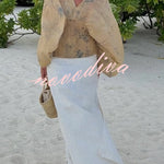 Bohemian Style Ibiza Embroidered Wide-sleeved Shirt