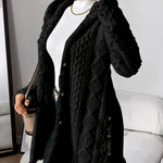 Aubrey | Cozy Hooded Knit Cardigan