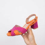 Color-block Open-toe Sandals