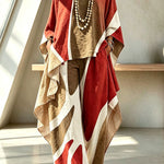 Geometric Pattern Color Blocking Irregular Slanted Set